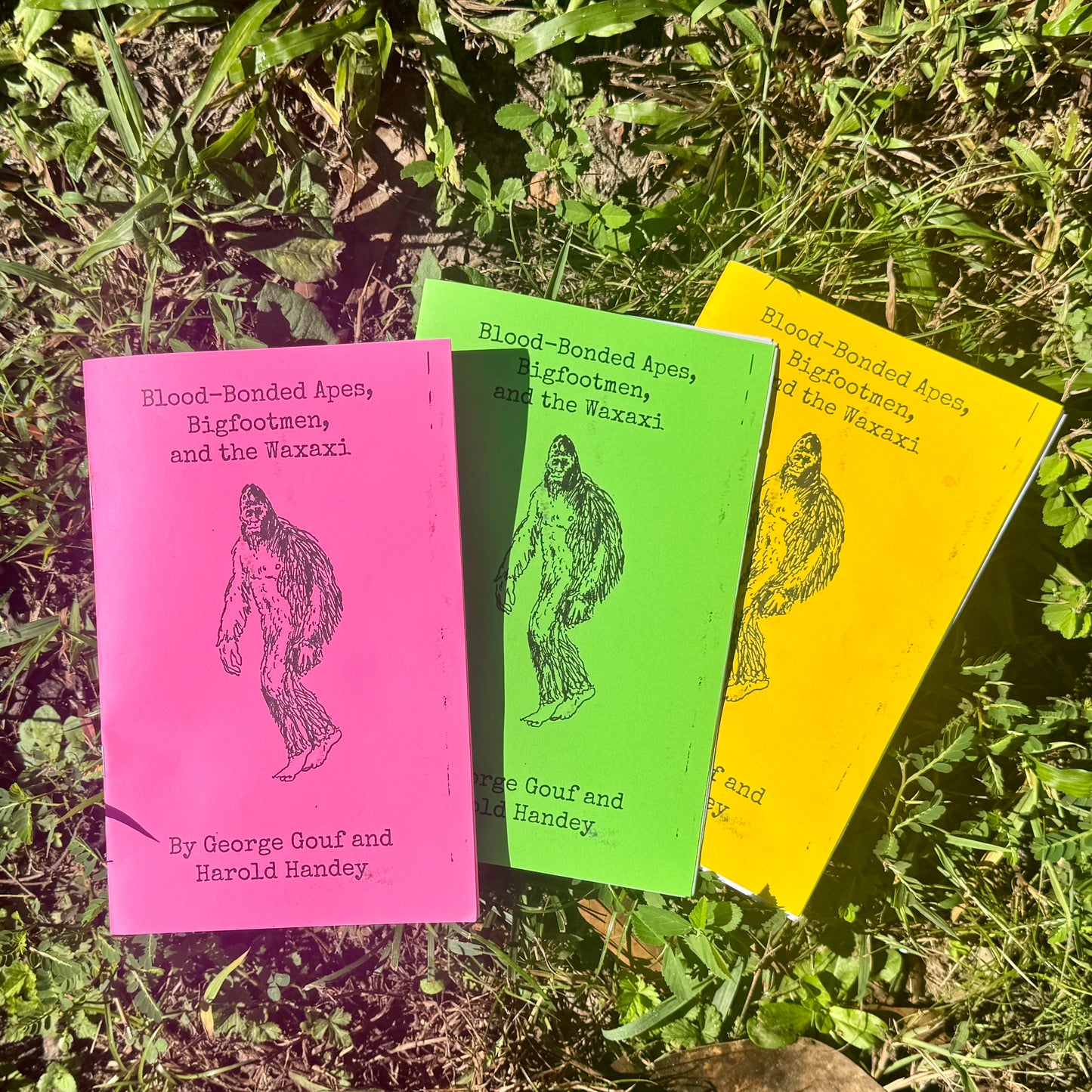 Blood-Bonded Apes, Bigfootmen, and the Waxaxi by George Gouf and Harold Handey Booklet