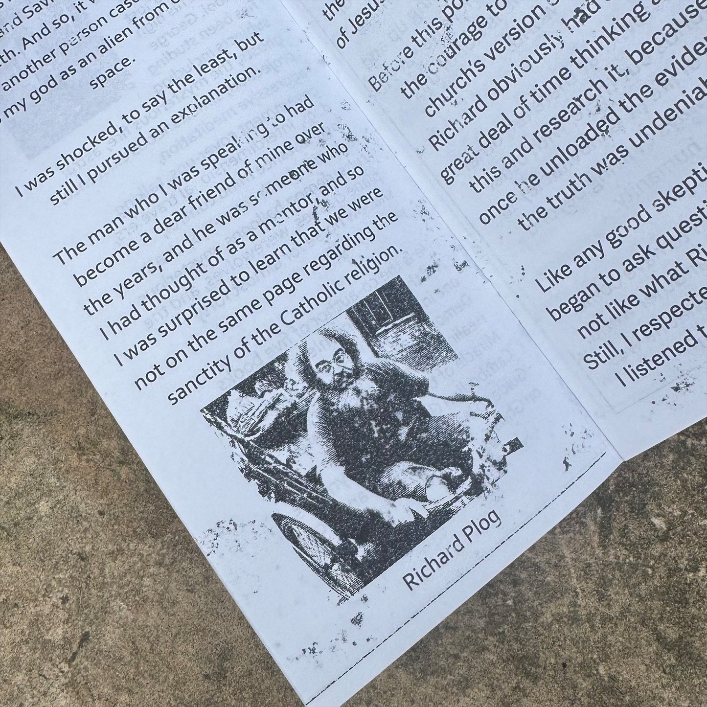 Jesus was an alien from outer space by George Gouf Booklet