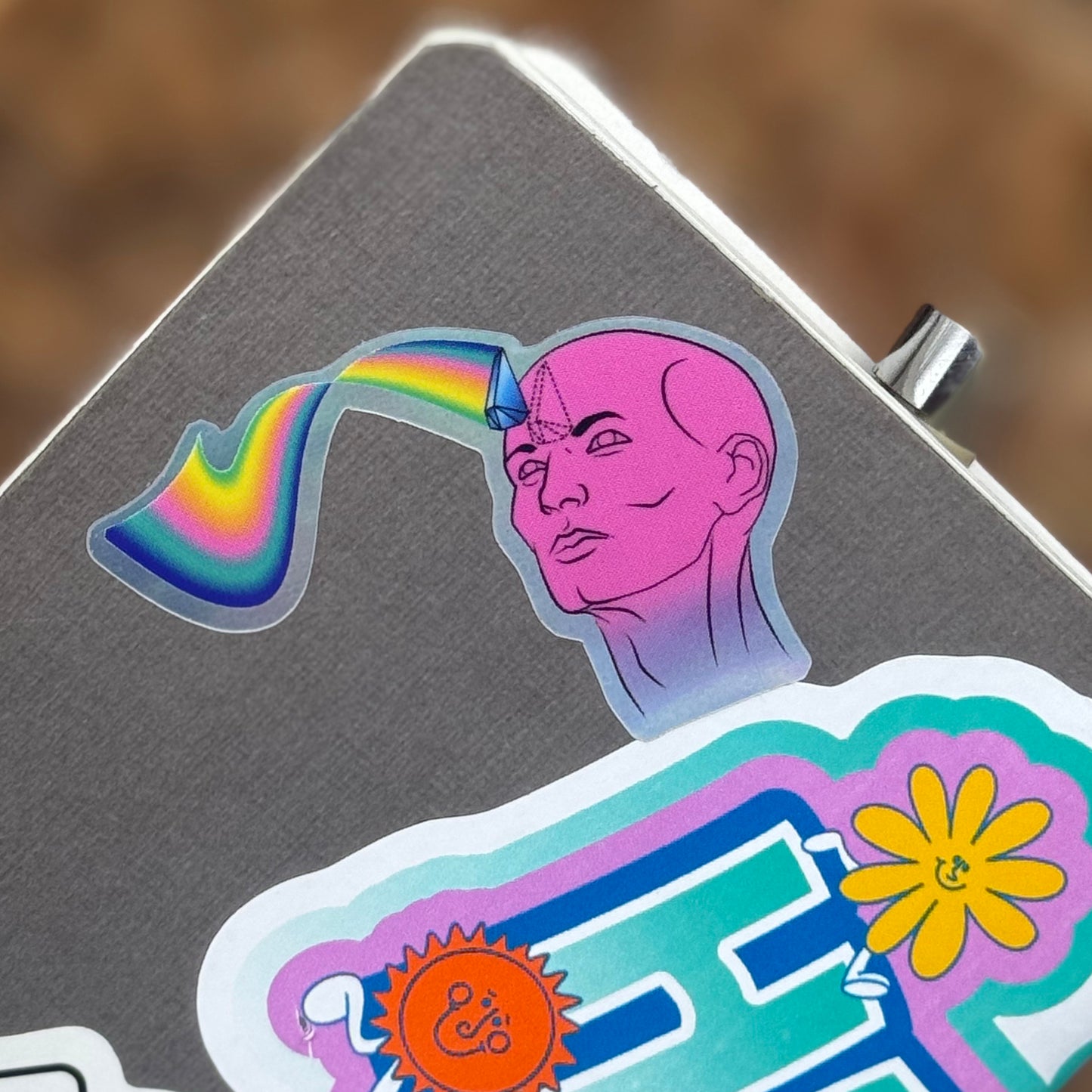Forehead Crystal Power Holographic Sticker