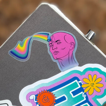 Forehead Crystal Power Holographic Sticker