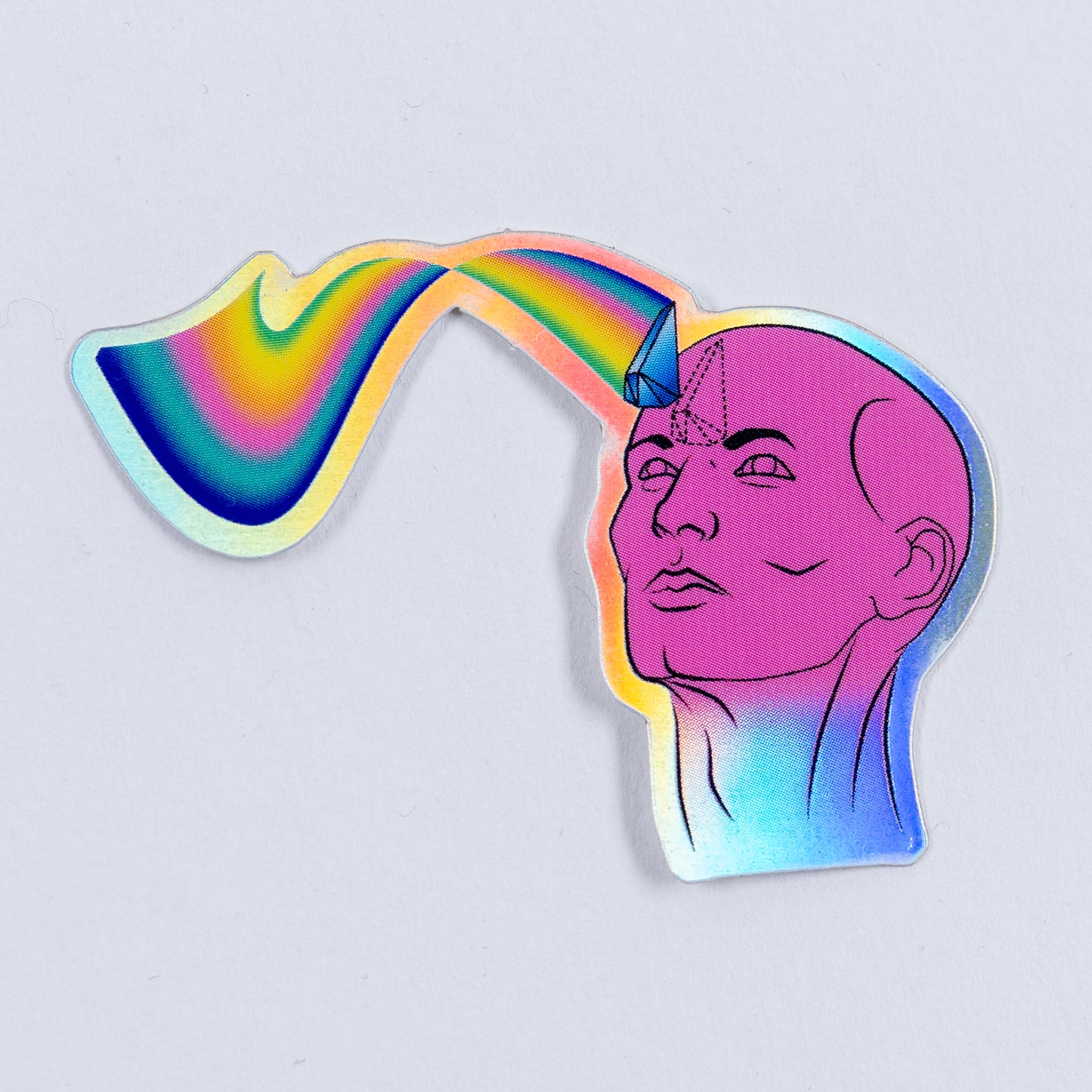 Forehead Crystal Power Holographic Sticker